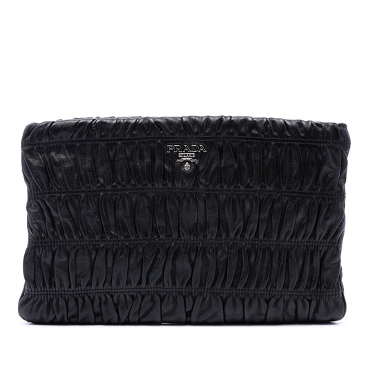 Prada Nappa Gaufre Clutch