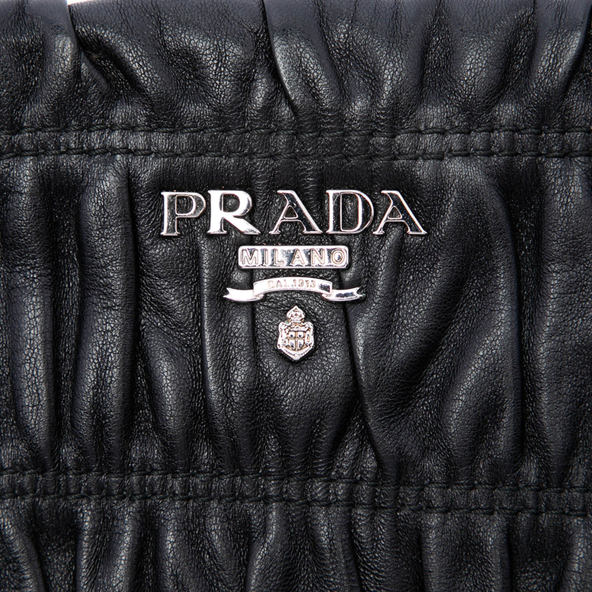 Prada Nappa Gaufre Clutch