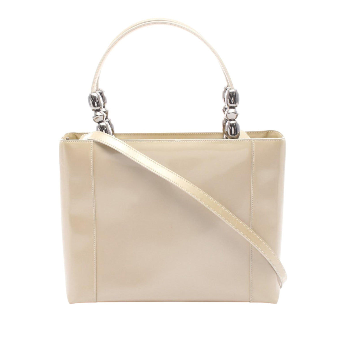 Dior Patent Malice Pearl Satchel