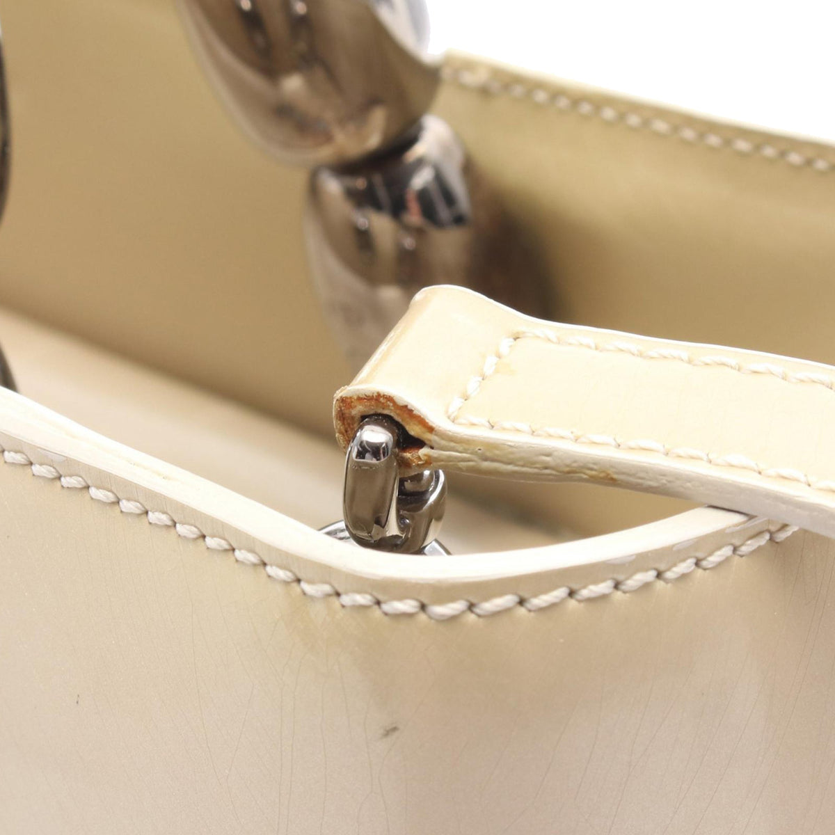 Dior Patent Malice Pearl Satchel