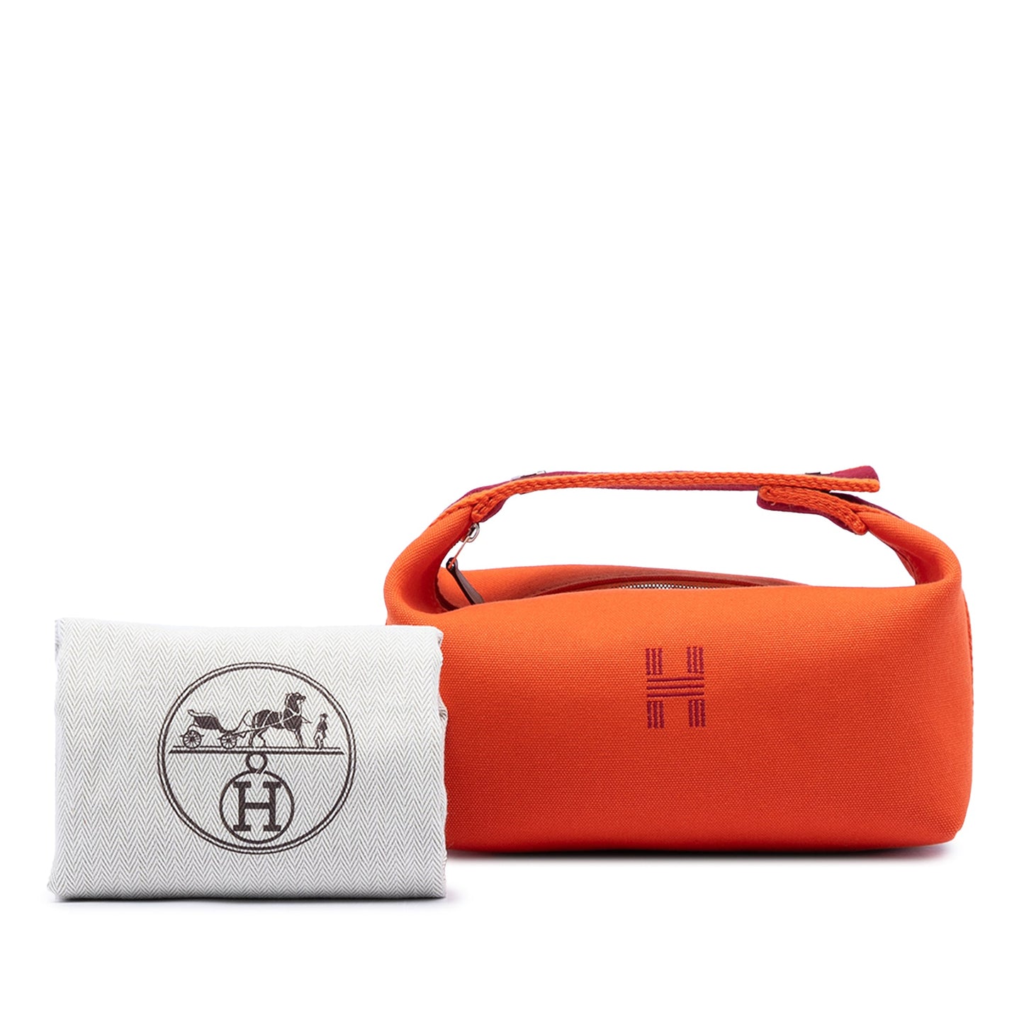 Hermès Small Toile Bride A Brac Case
