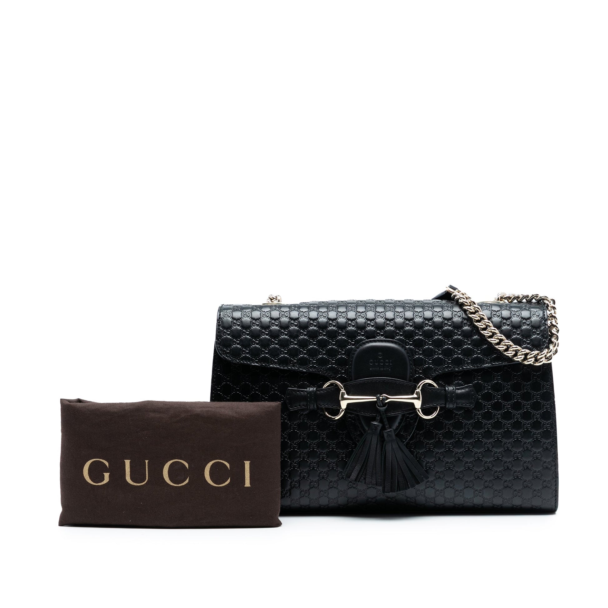 Gucci Medium Microguccissima Emily Shoulder Bag
