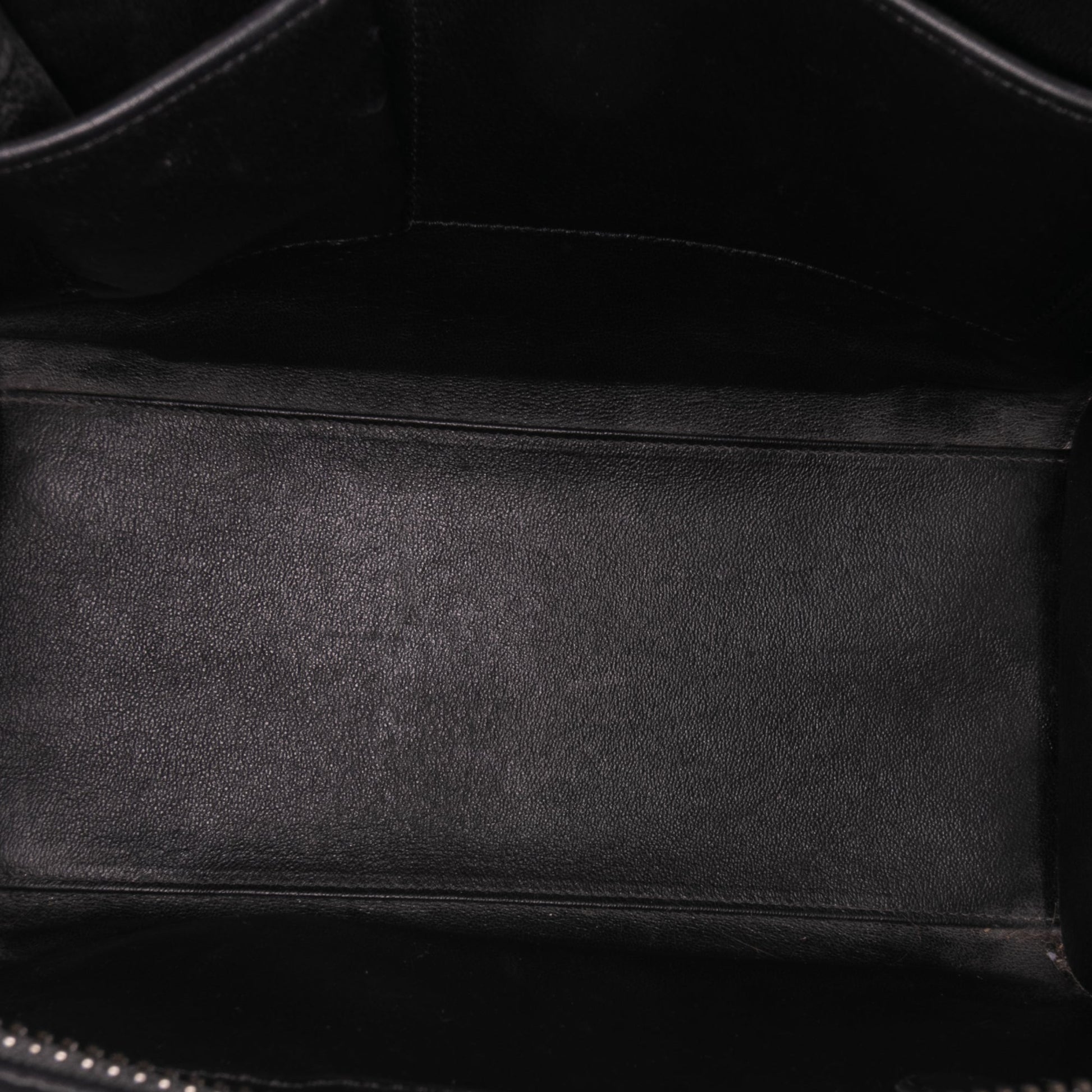 Celine Micro Tricolor Leather Luggage Tote