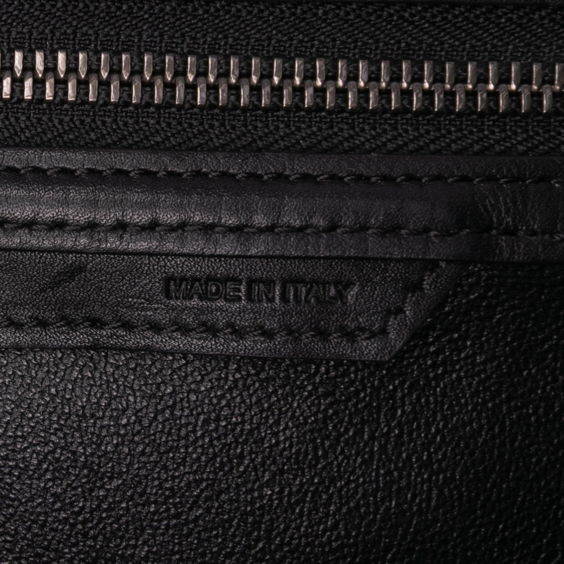 Celine Micro Tricolor Leather Luggage Tote
