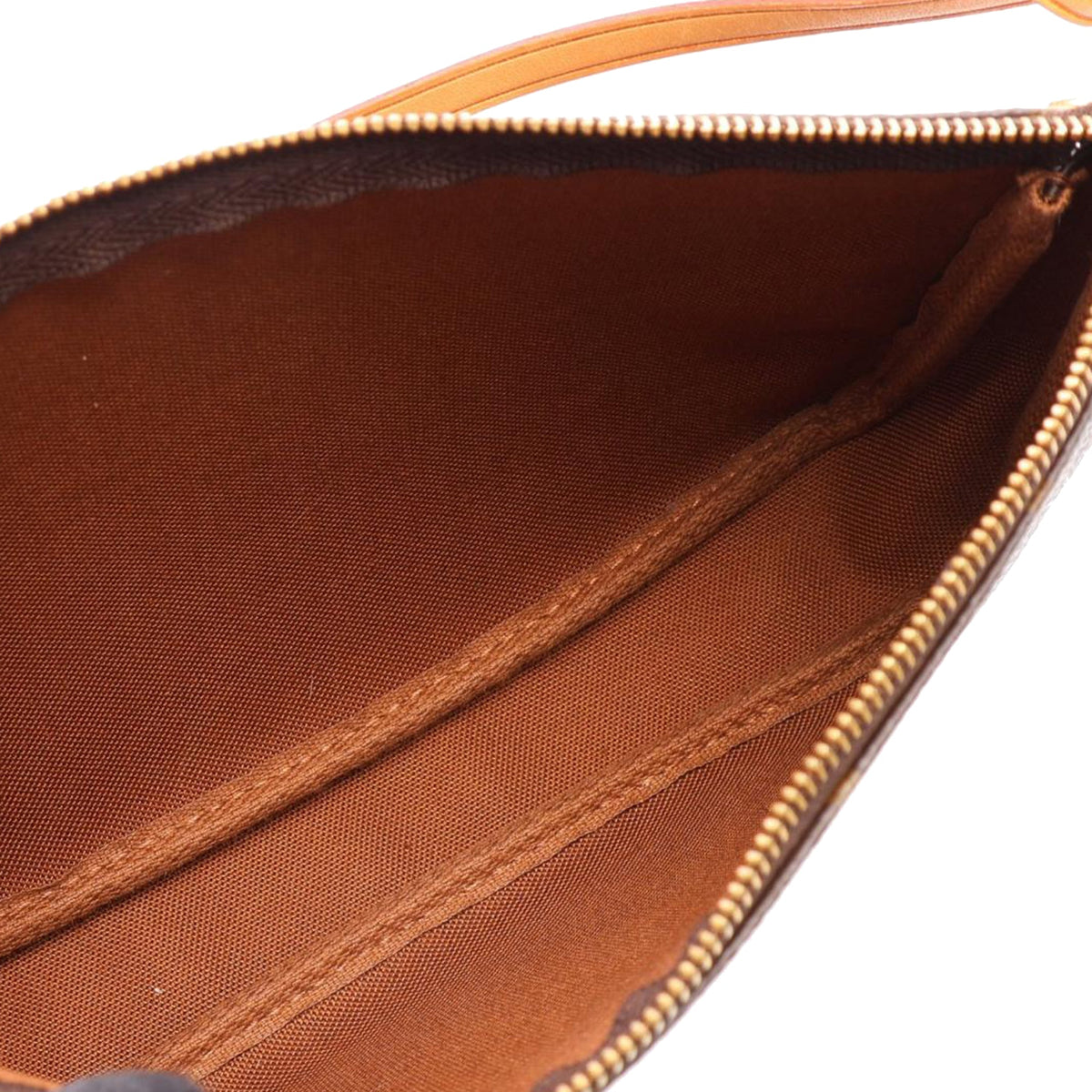 Louis Vuitton Monogram Pochette Accessoires — Brown