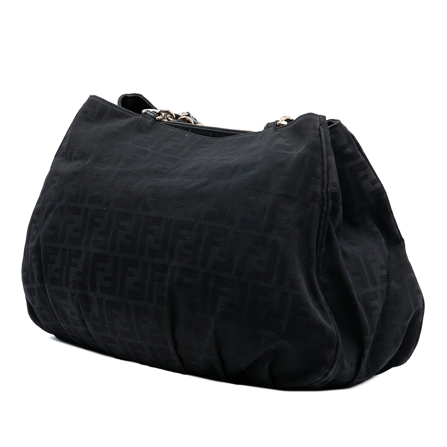 Fendi Large Zucca Canvas Mia Tote