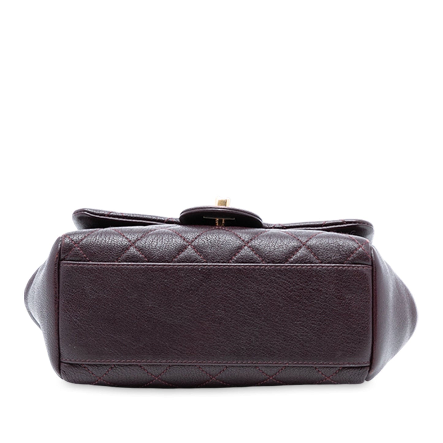 Chanel Mini Quilted Sheepskin Trapezio Flap
