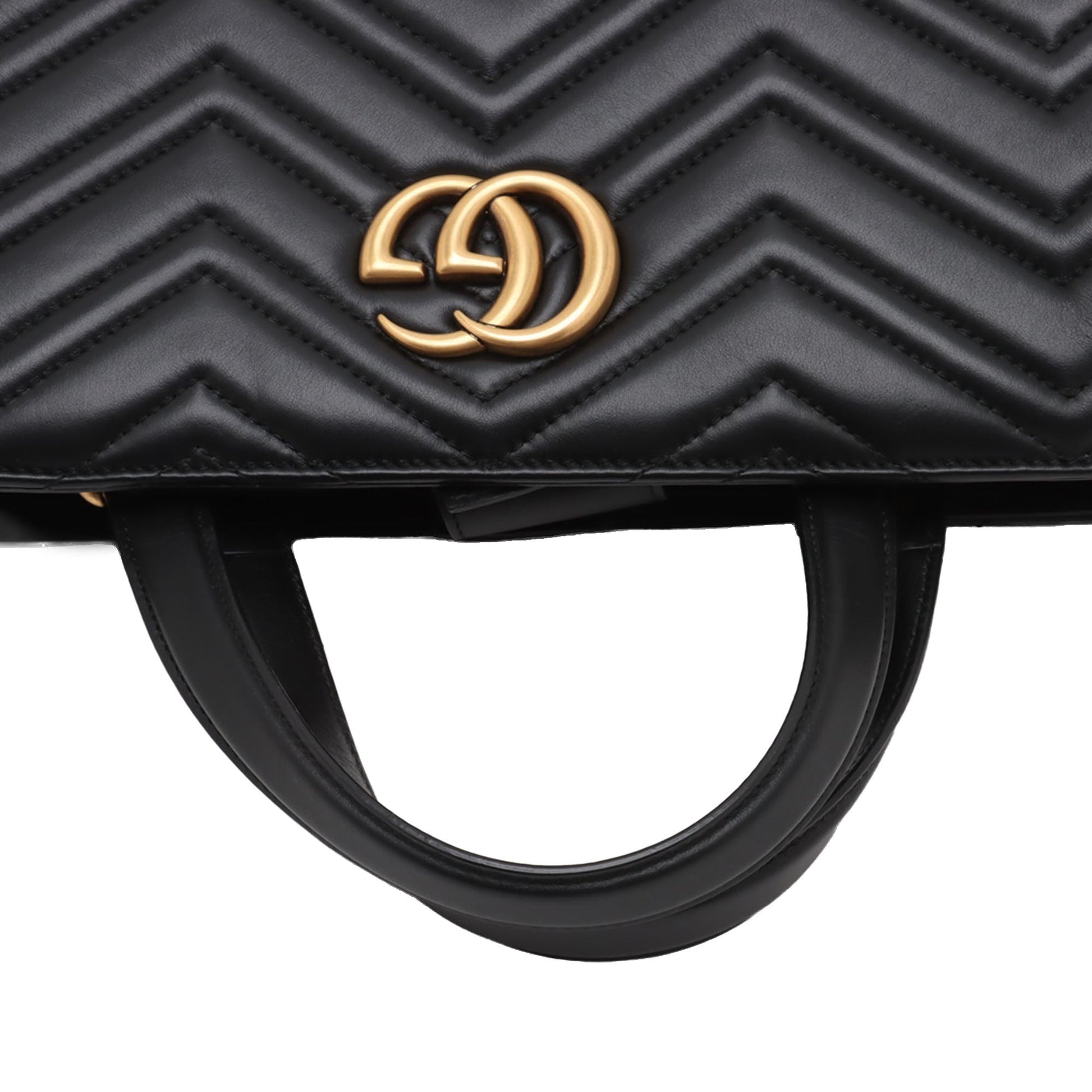 Gucci Medium GG Marmont Matelasse Calfskin Satchel