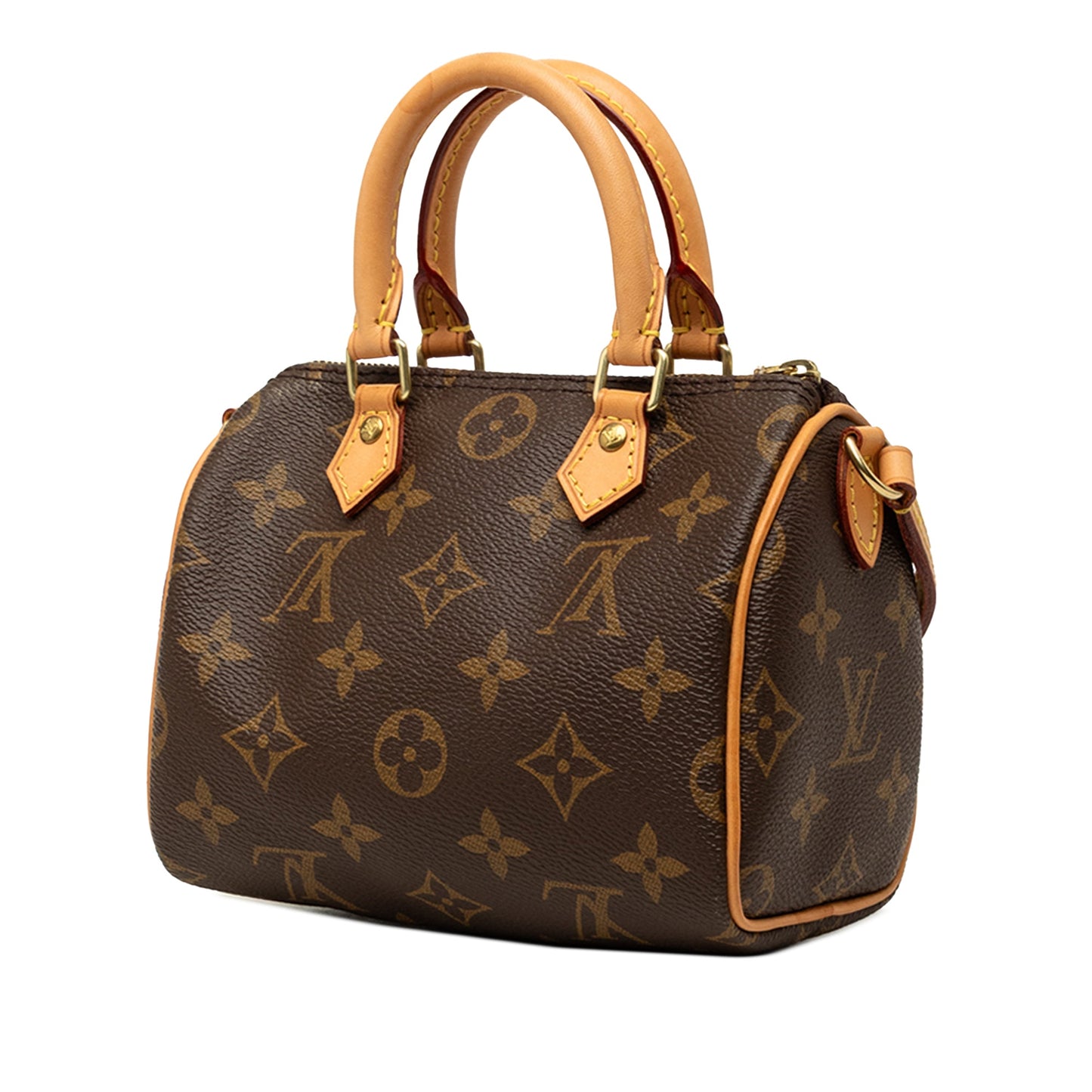Louis Vuitton Monogram Nano Speedy Bandouliere