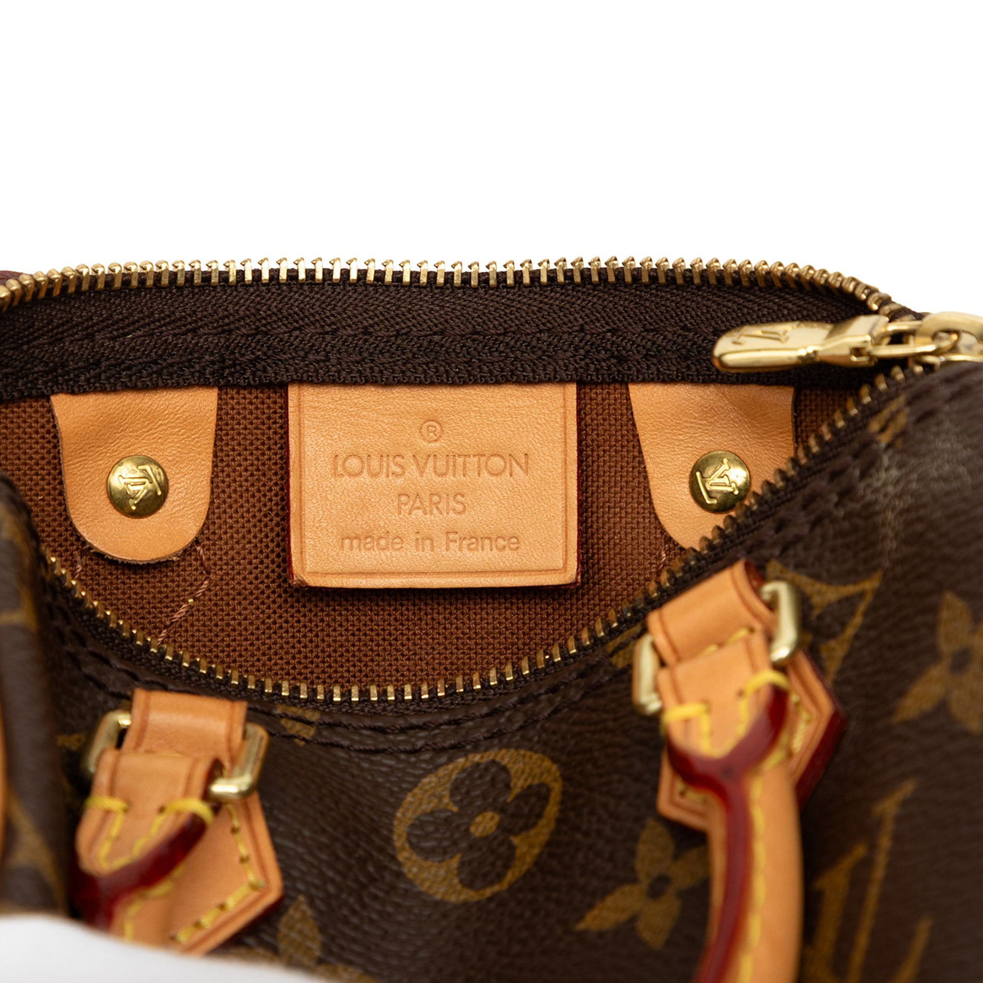 Louis Vuitton Monogram Nano Speedy Bandouliere