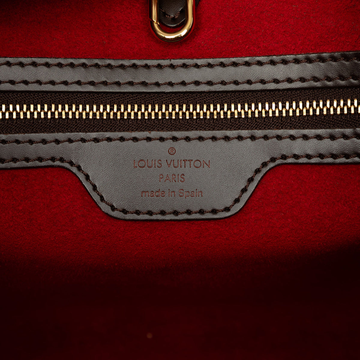 Louis Vuitton Damier Ebene Hampstead PM — Brown