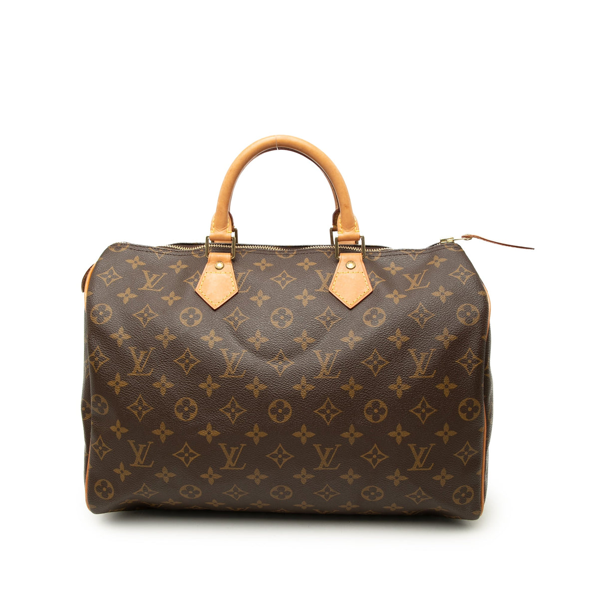 Louis Vuitton Monogram Speedy 35 — Brown