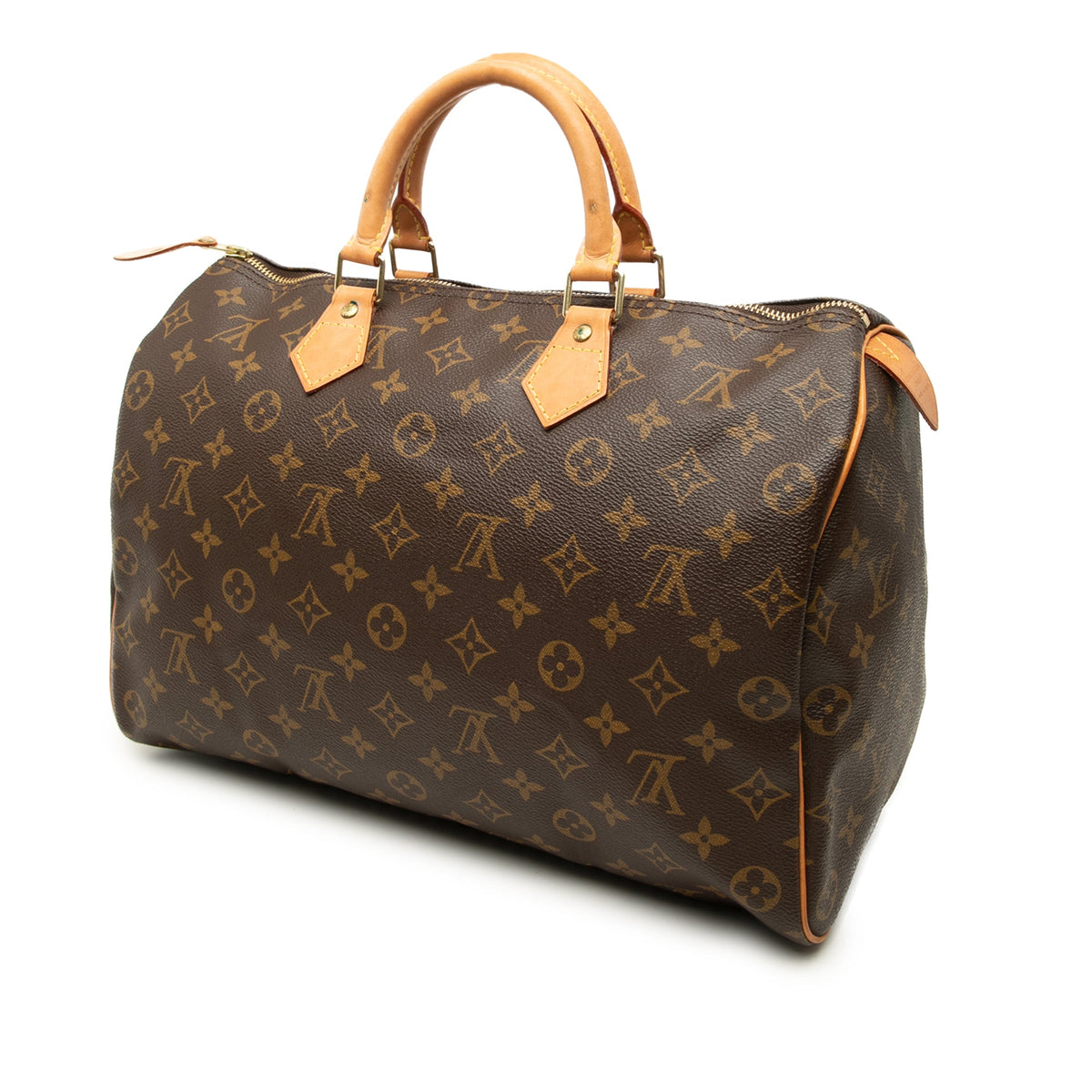 Louis Vuitton Monogram Speedy 35 — Brown