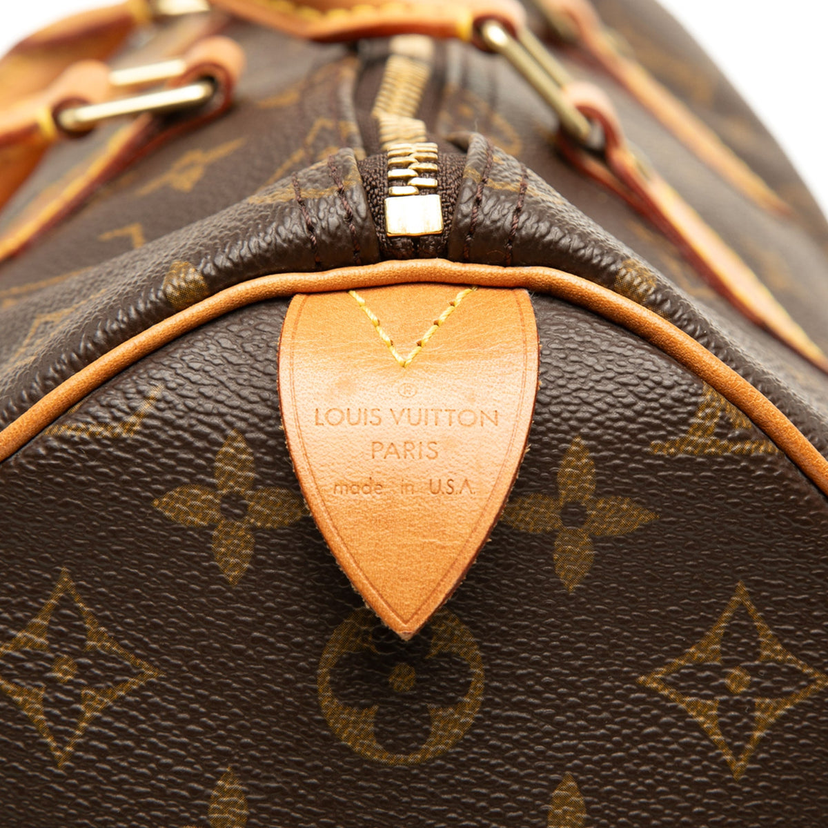 Louis Vuitton Monogram Speedy 35 — Brown