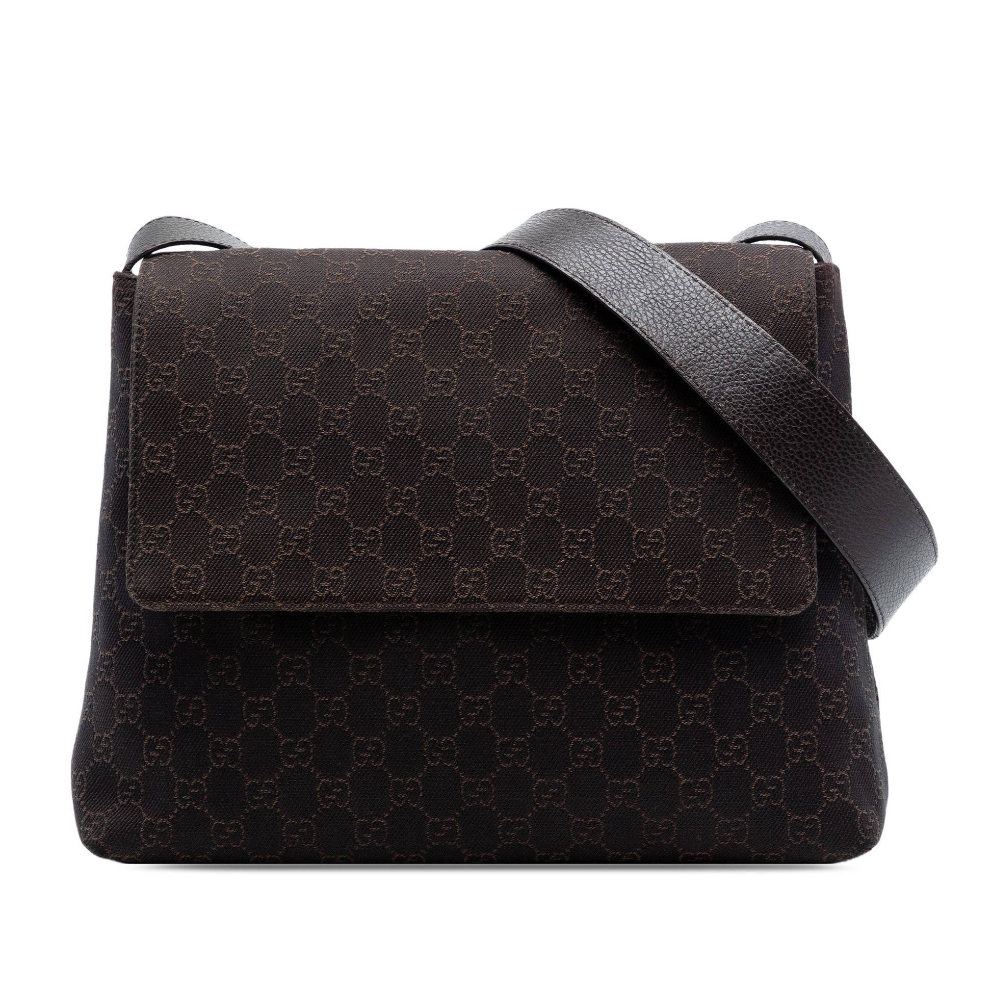 Gucci GG Denim Messenger Bag