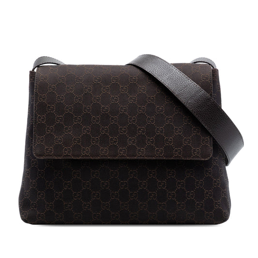 Gucci GG Denim Messenger Bag
