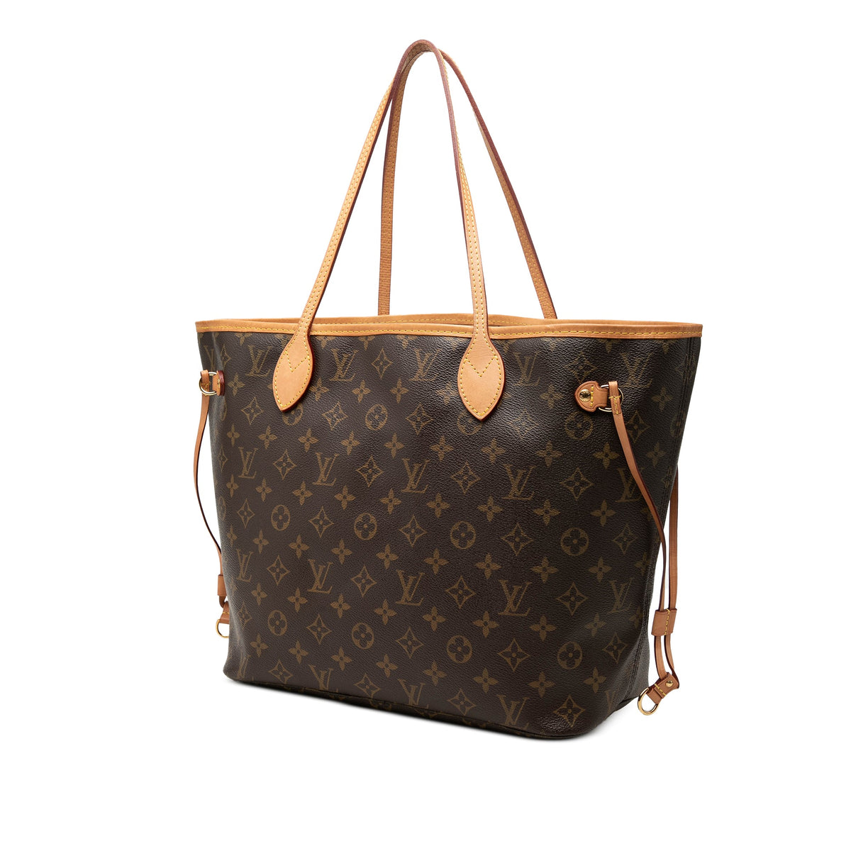 Louis Vuitton Monogram Neverfull MM — Brown