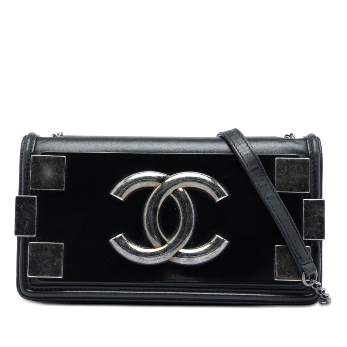 Chanel Lambskin and Acrylic Boy Brick Horizontal Flap