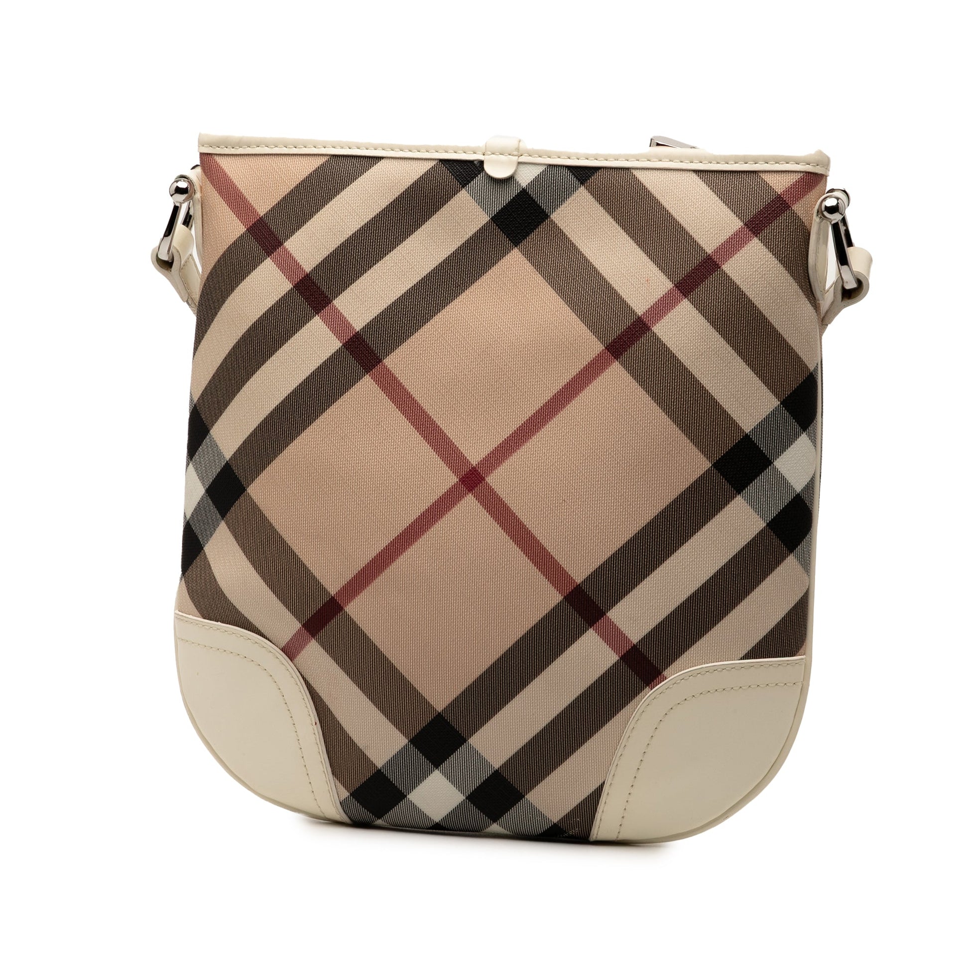 Burberry Supernova Check Coated Canvas Dryden Crossbody