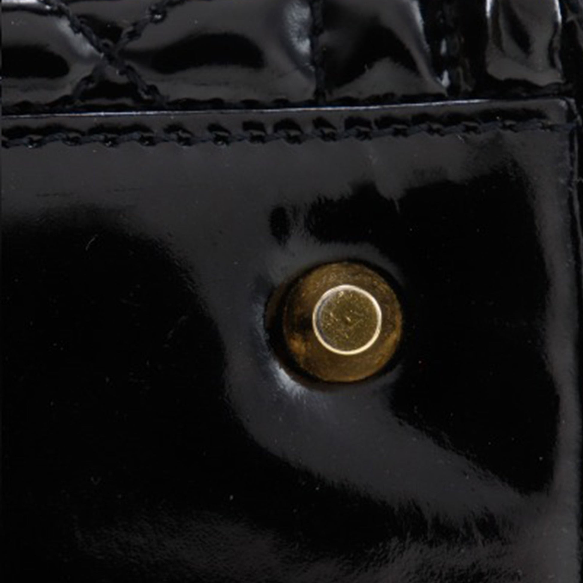 Dior Medium Patent Cannage Lady Dior