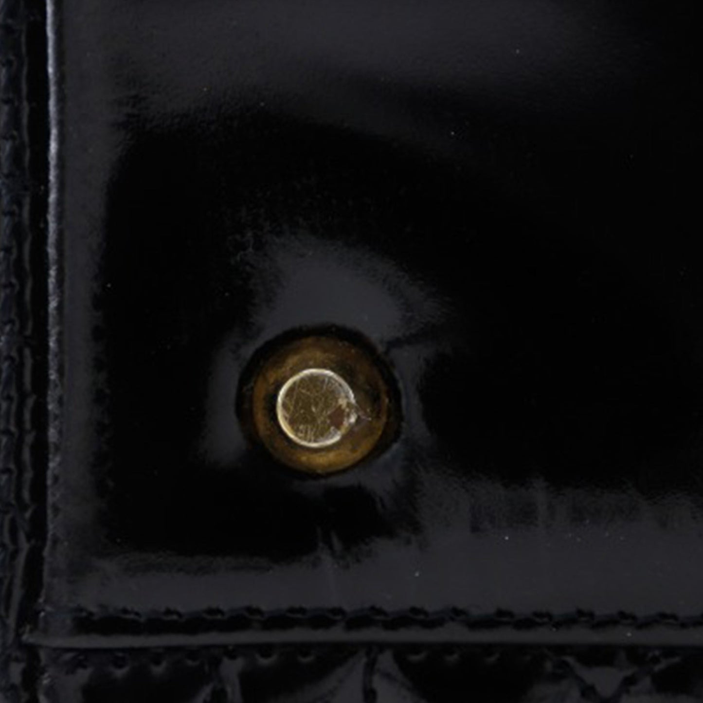Dior Medium Patent Cannage Lady Dior