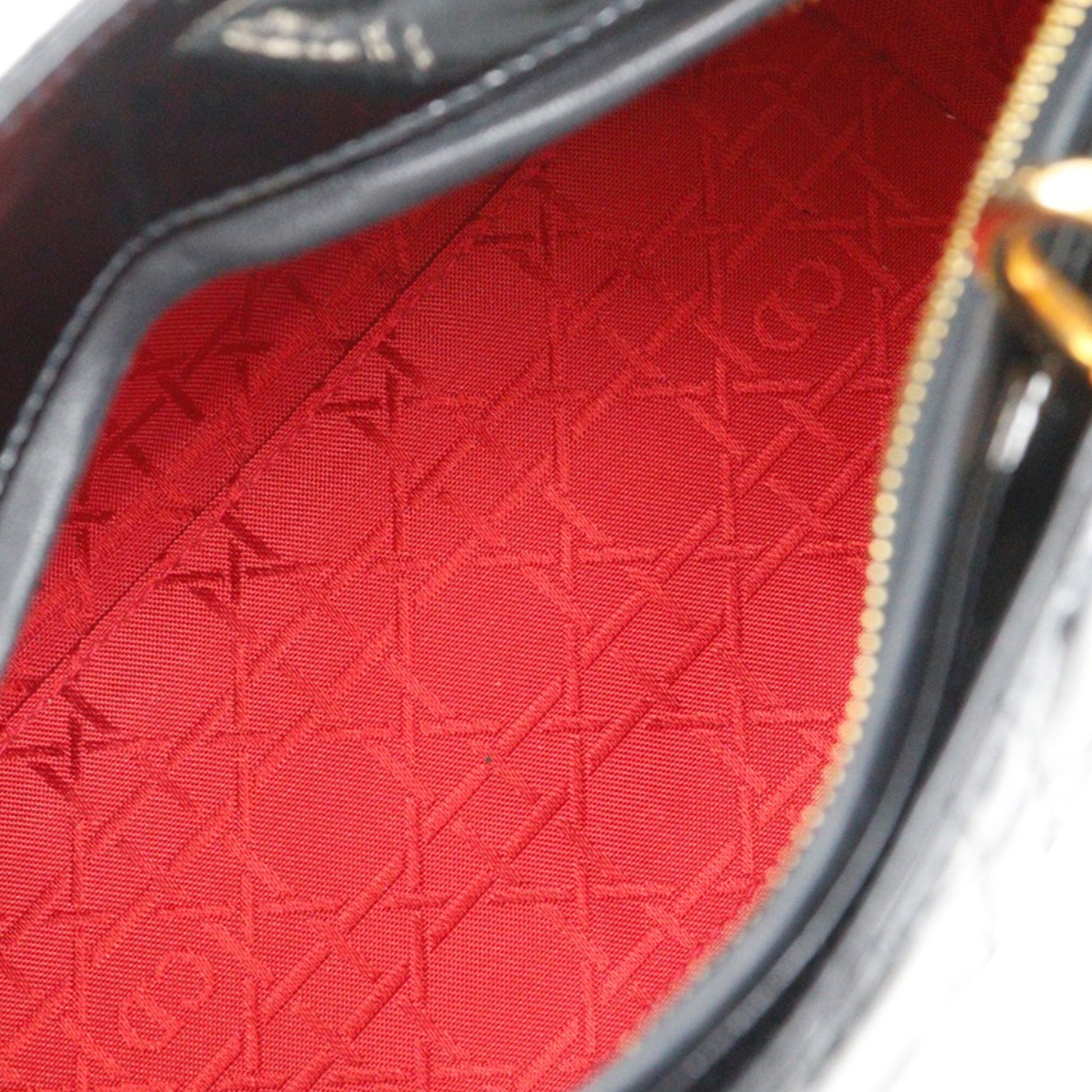 Dior Medium Patent Cannage Lady Dior