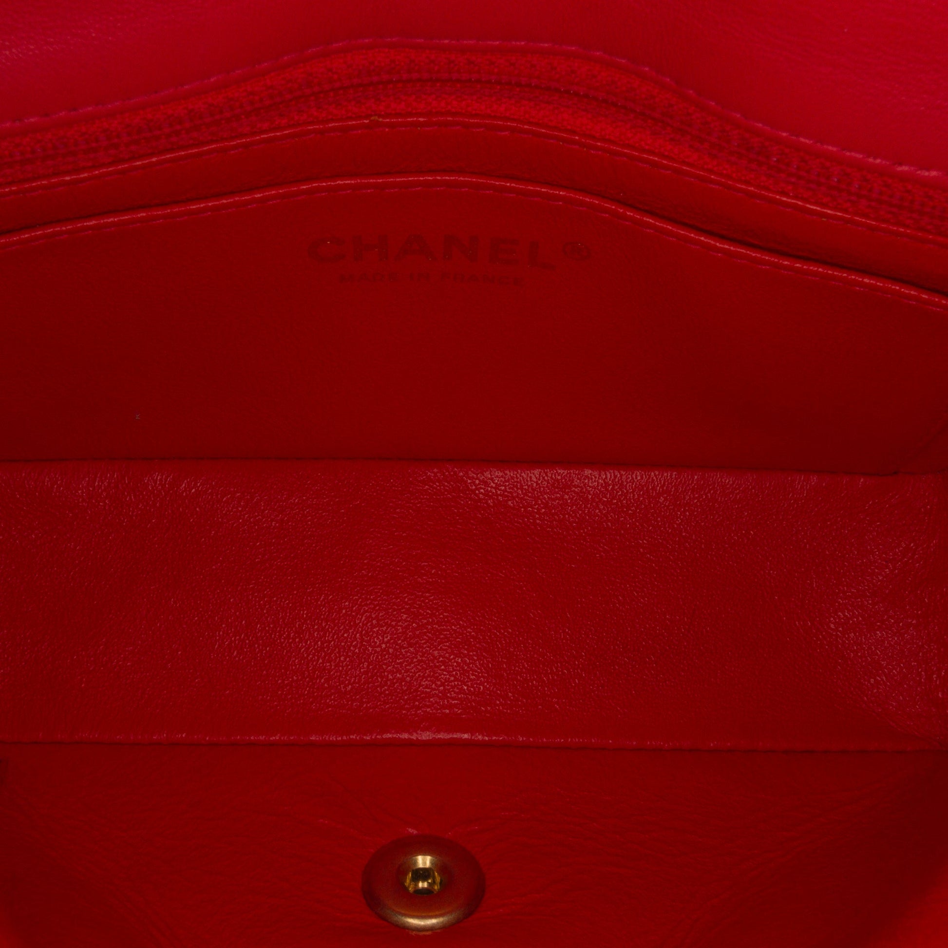 Chanel Mini Rectangular Classic Lambskin Single Flap