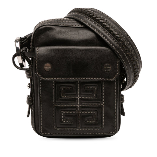 Givenchy 4G Embossed Leather Crossbody