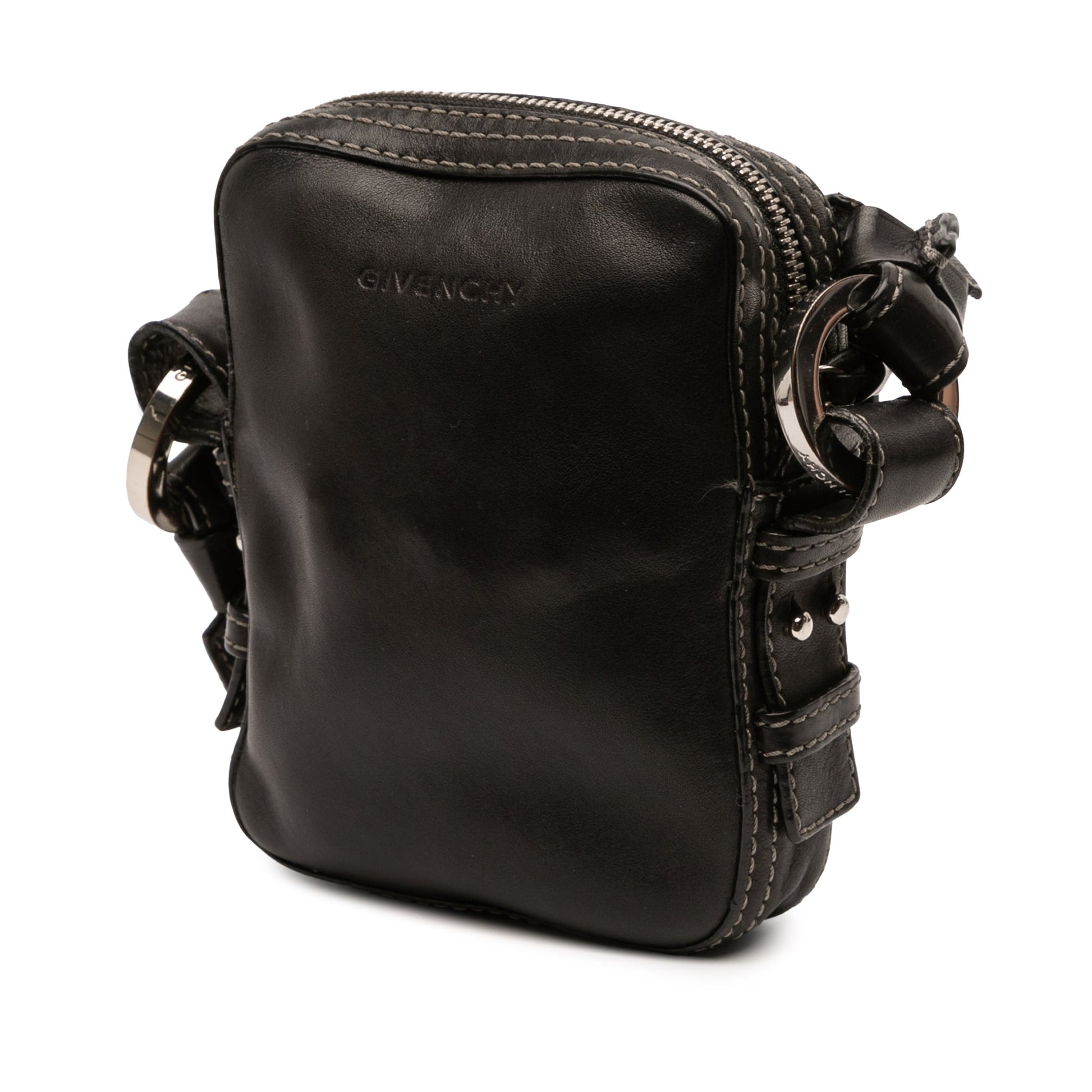 Givenchy 4G Embossed Leather Crossbody