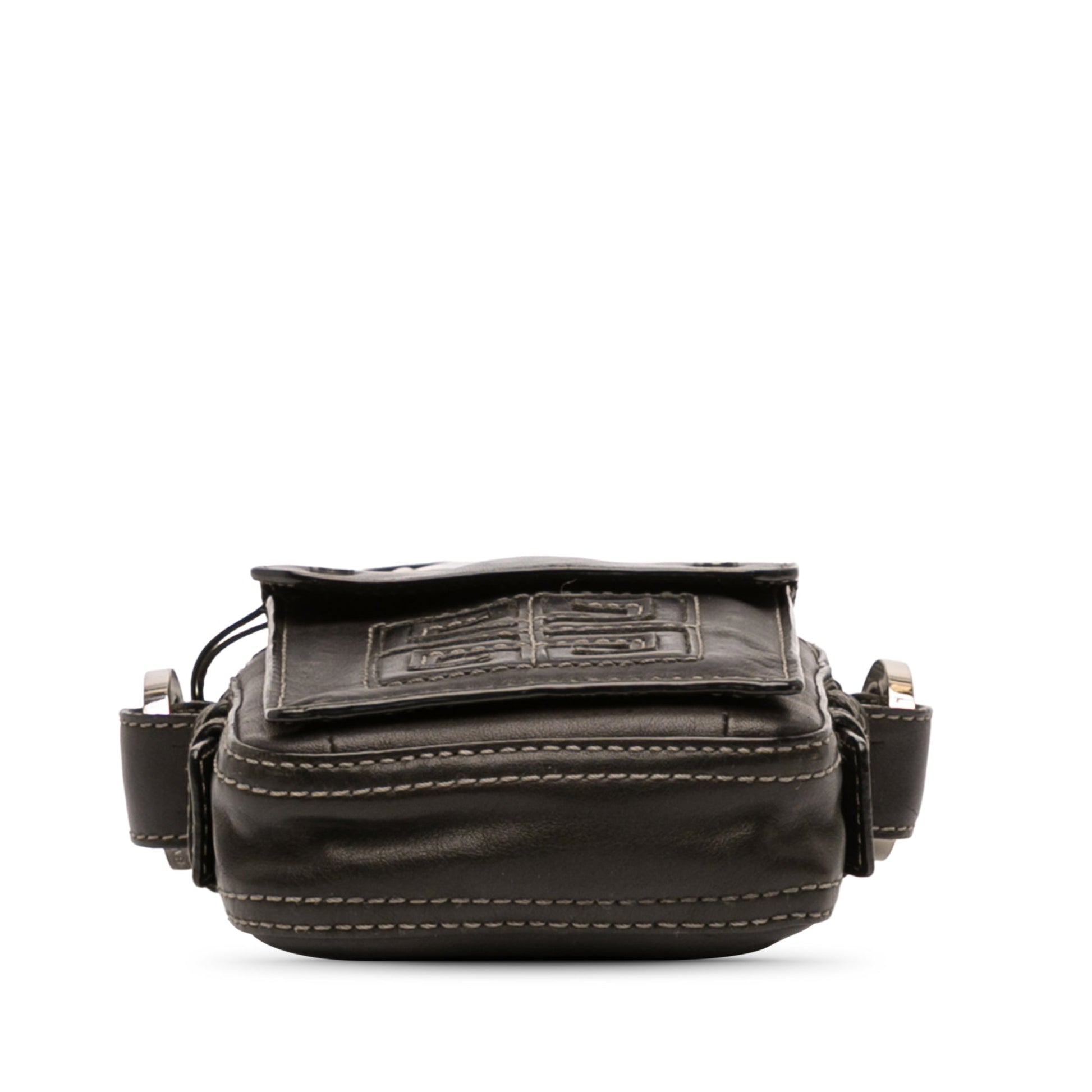 Givenchy 4G Embossed Leather Crossbody