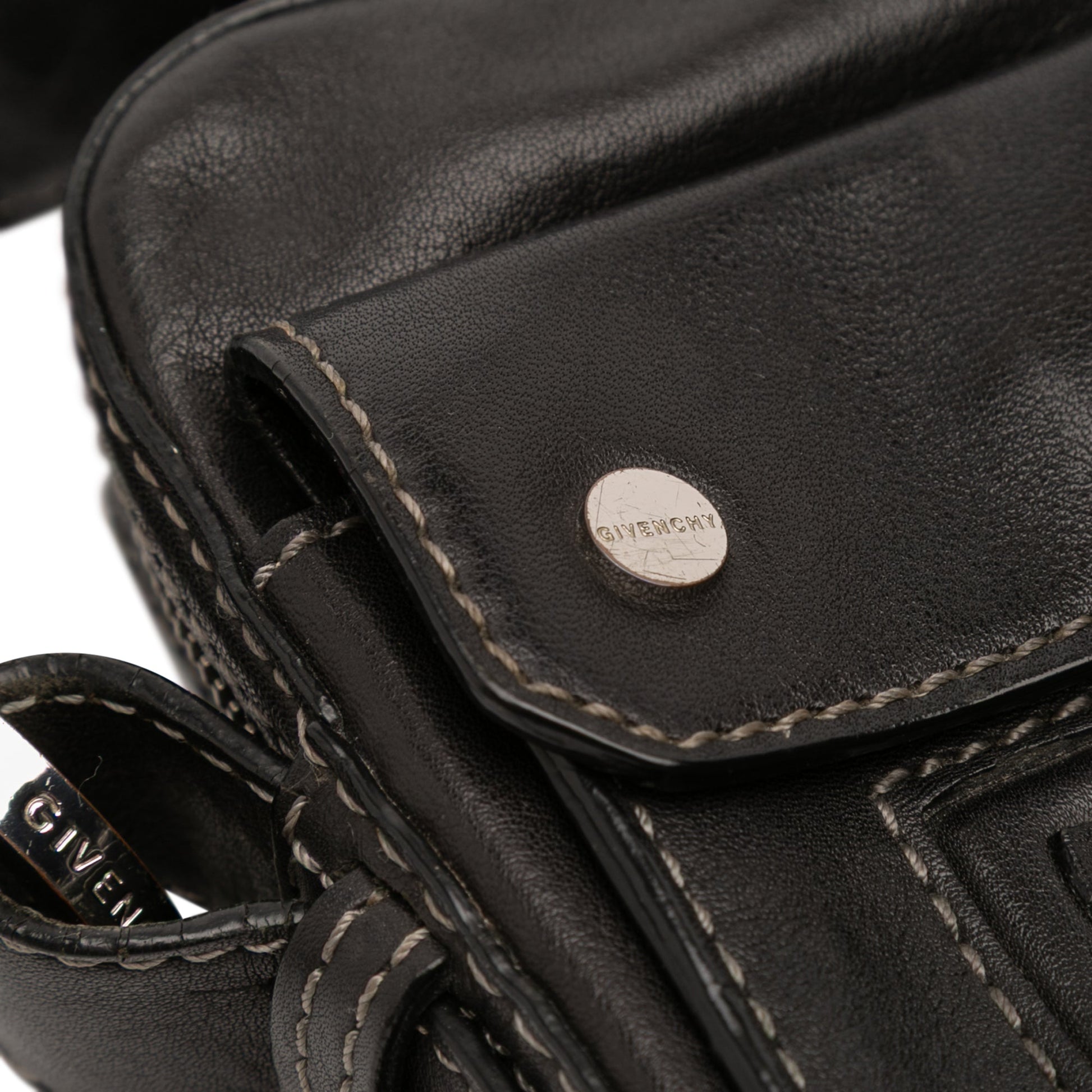 Givenchy 4G Embossed Leather Crossbody