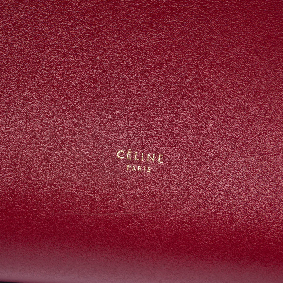 Celine Small Leather Tie Tote