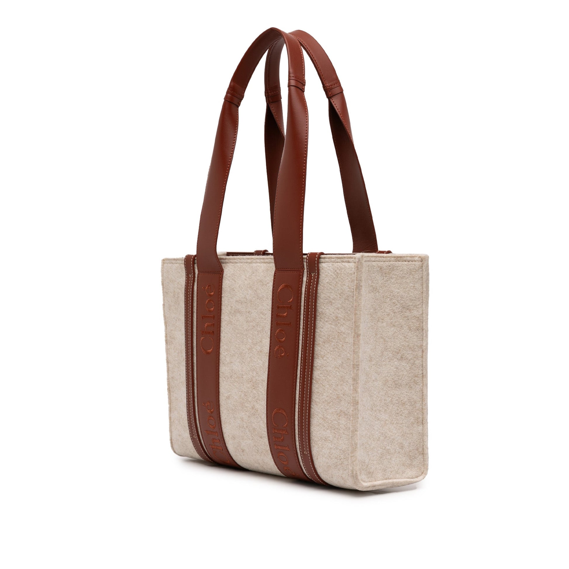 Chloé Medium Felt Woody Tote