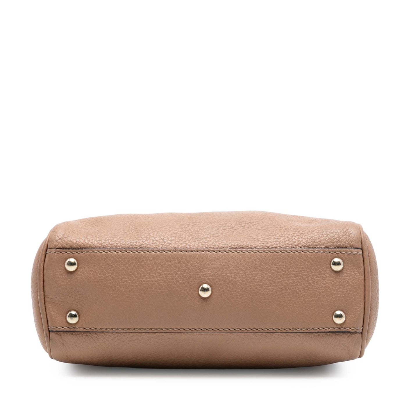 Gucci Mini Calfskin Bamboo Shopper Satchel