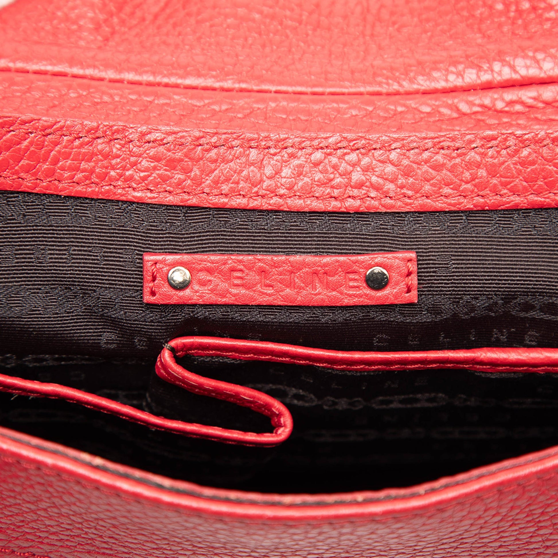Celine Leather Shoulder Bag