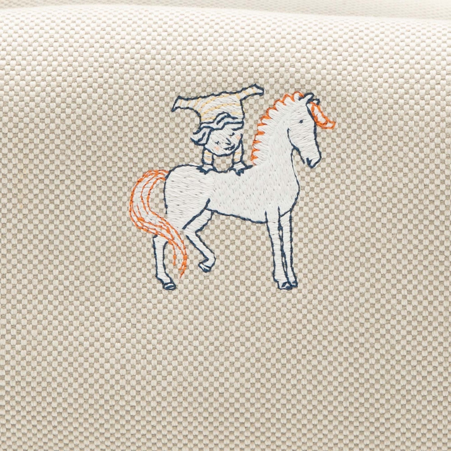 Hermès Large Toile Bride A Brac Cabriole Case