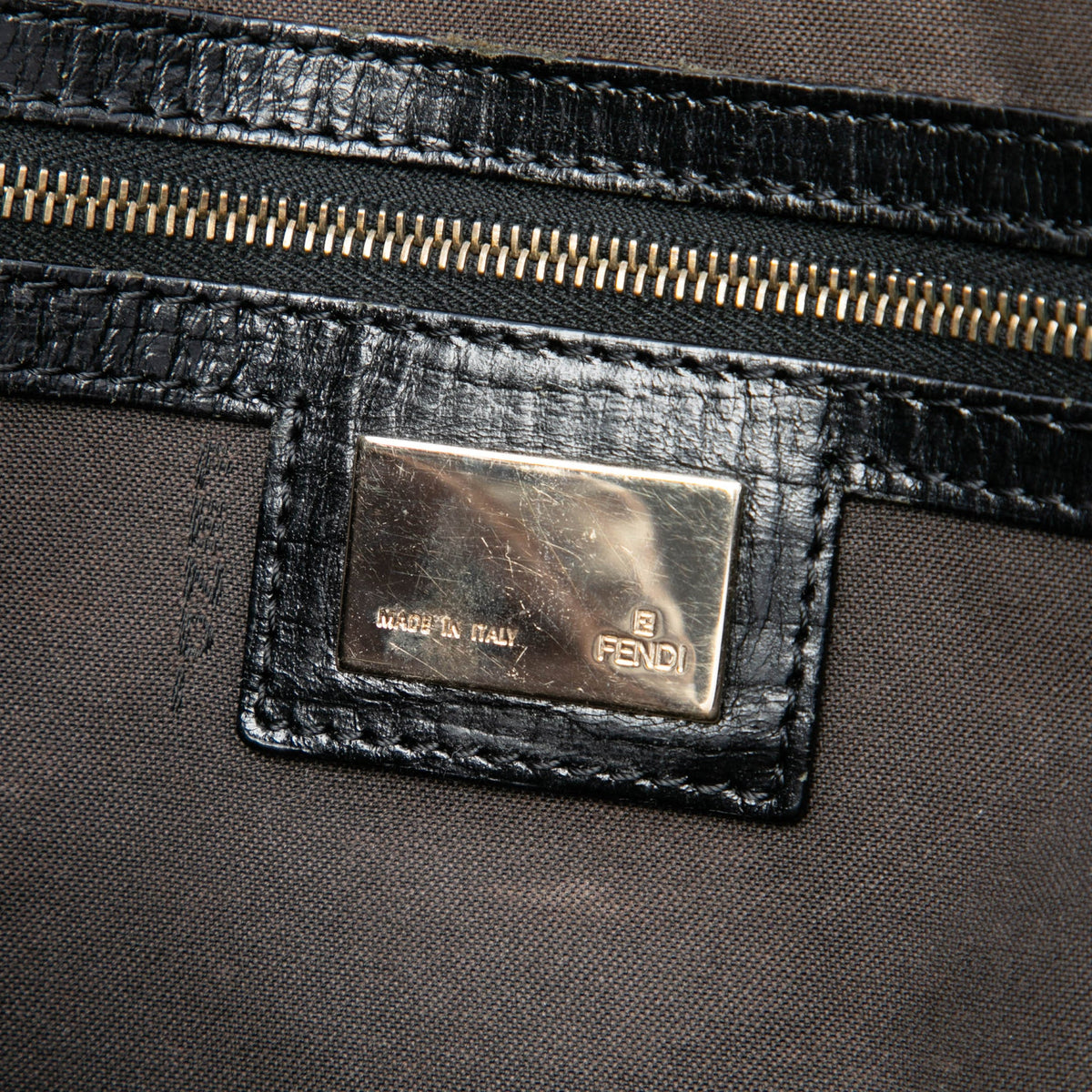 Fendi Zucchino Canvas Tote