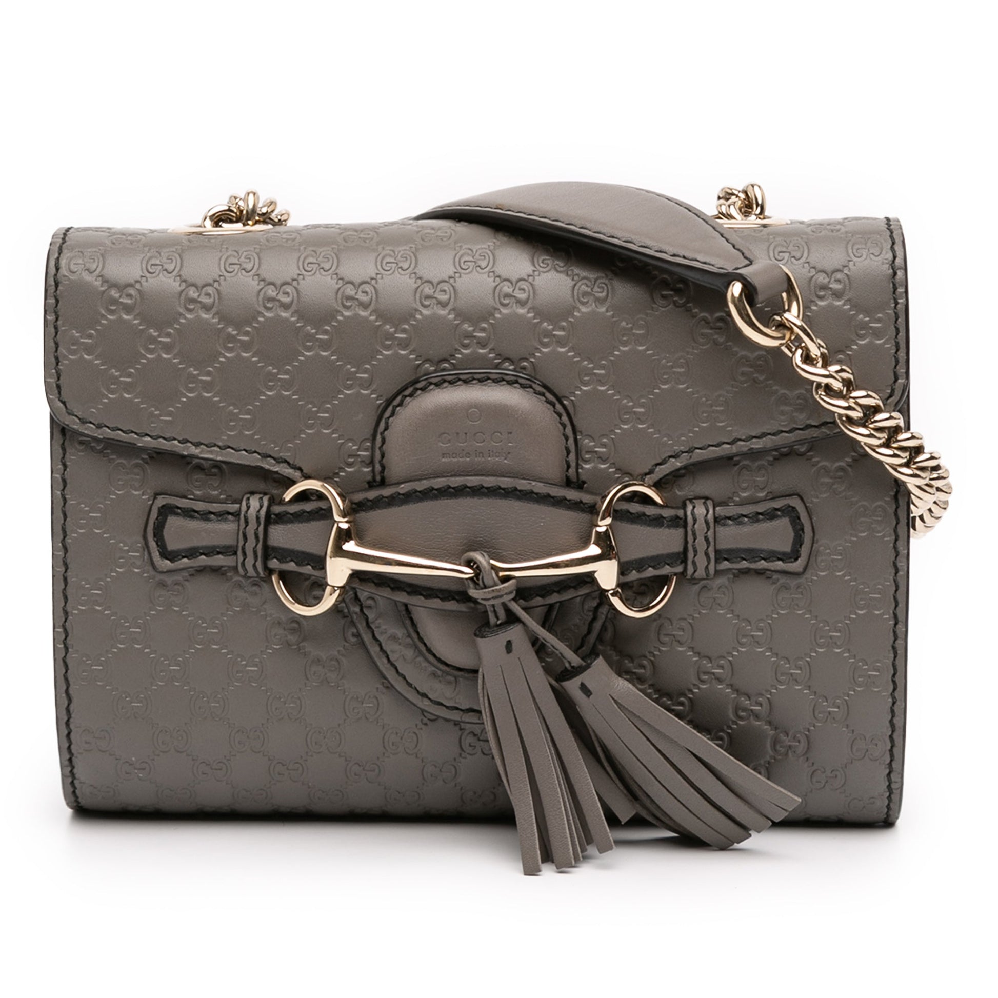 Gucci Mini Microguccissima Emily Crossbody