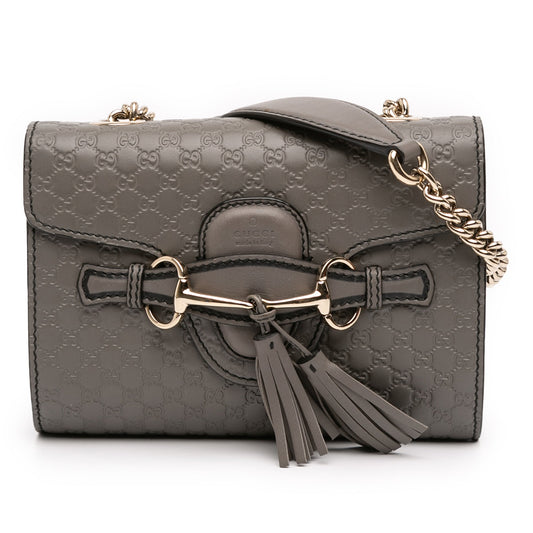 Gucci Mini Microguccissima Emily Crossbody