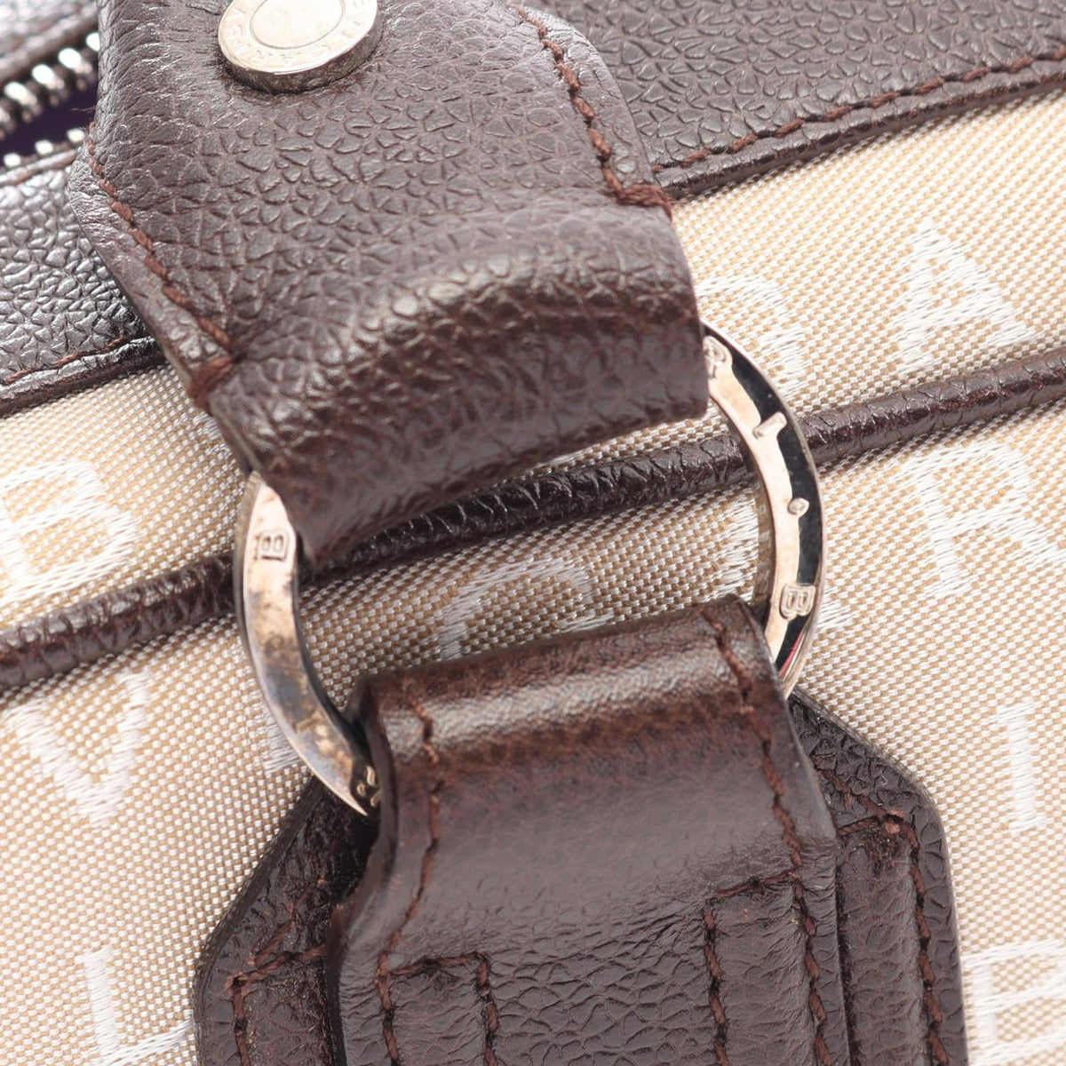 Bvlgari Logomania Handbag — Beige