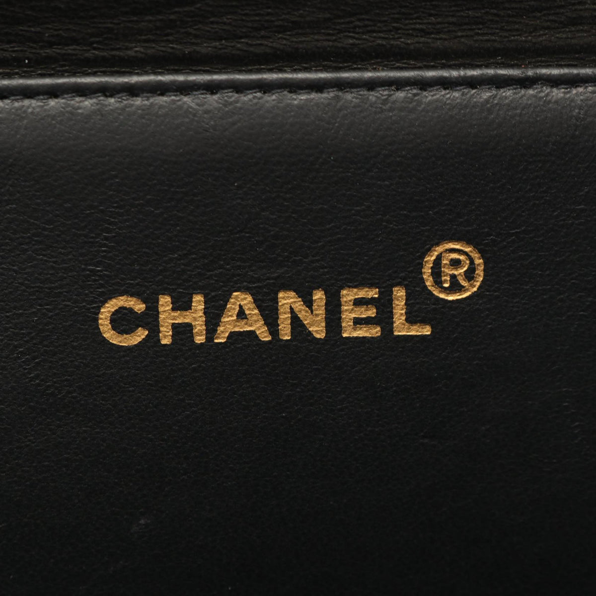 Chanel Quilted Lambskin Double Sided Flap — Black