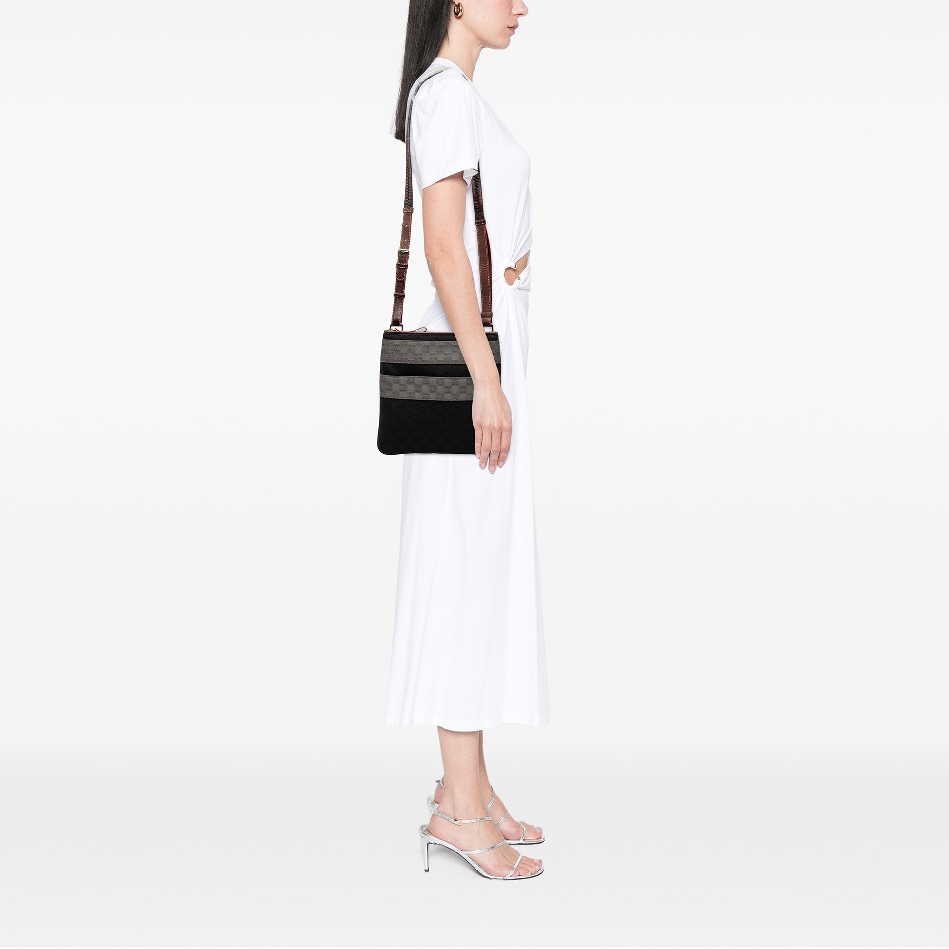 LOEWE Anagram Canvas Crossbody