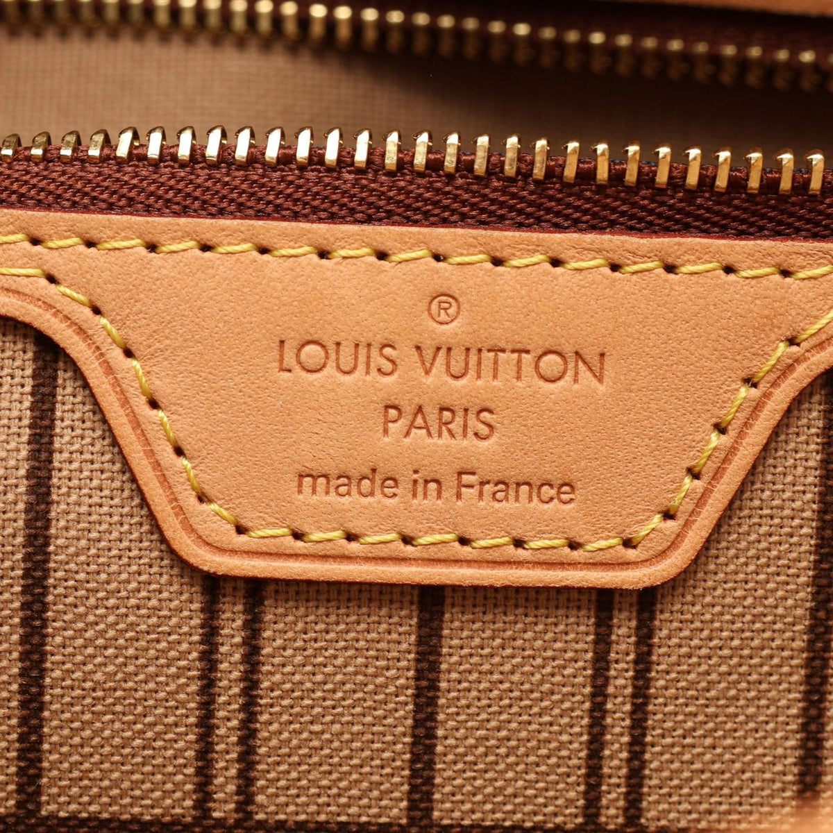 Louis Vuitton Monogram Neverfull Inside Out MM — Brown