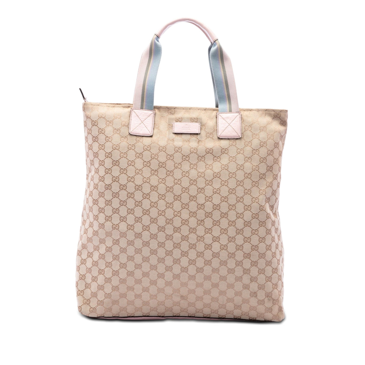 Gucci GG Canvas Web Vertical Tote