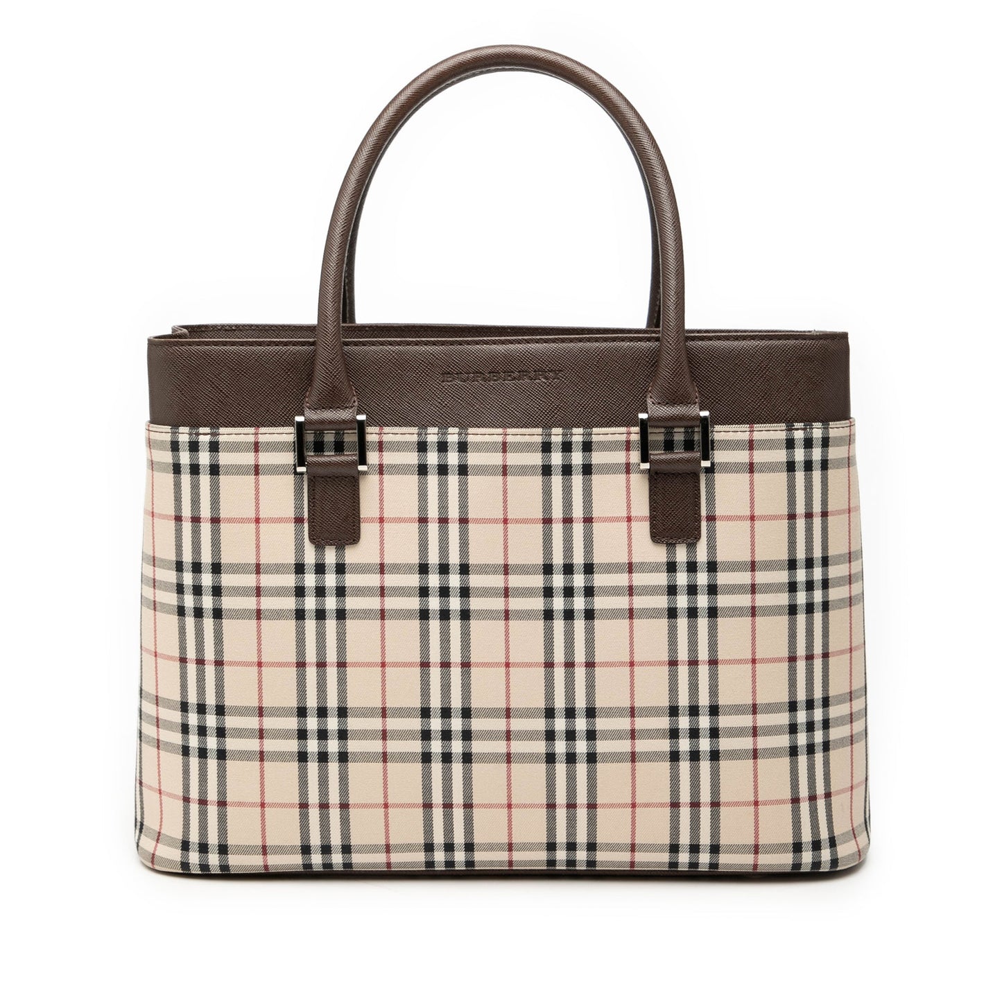 Burberry House Check Canvas Tote