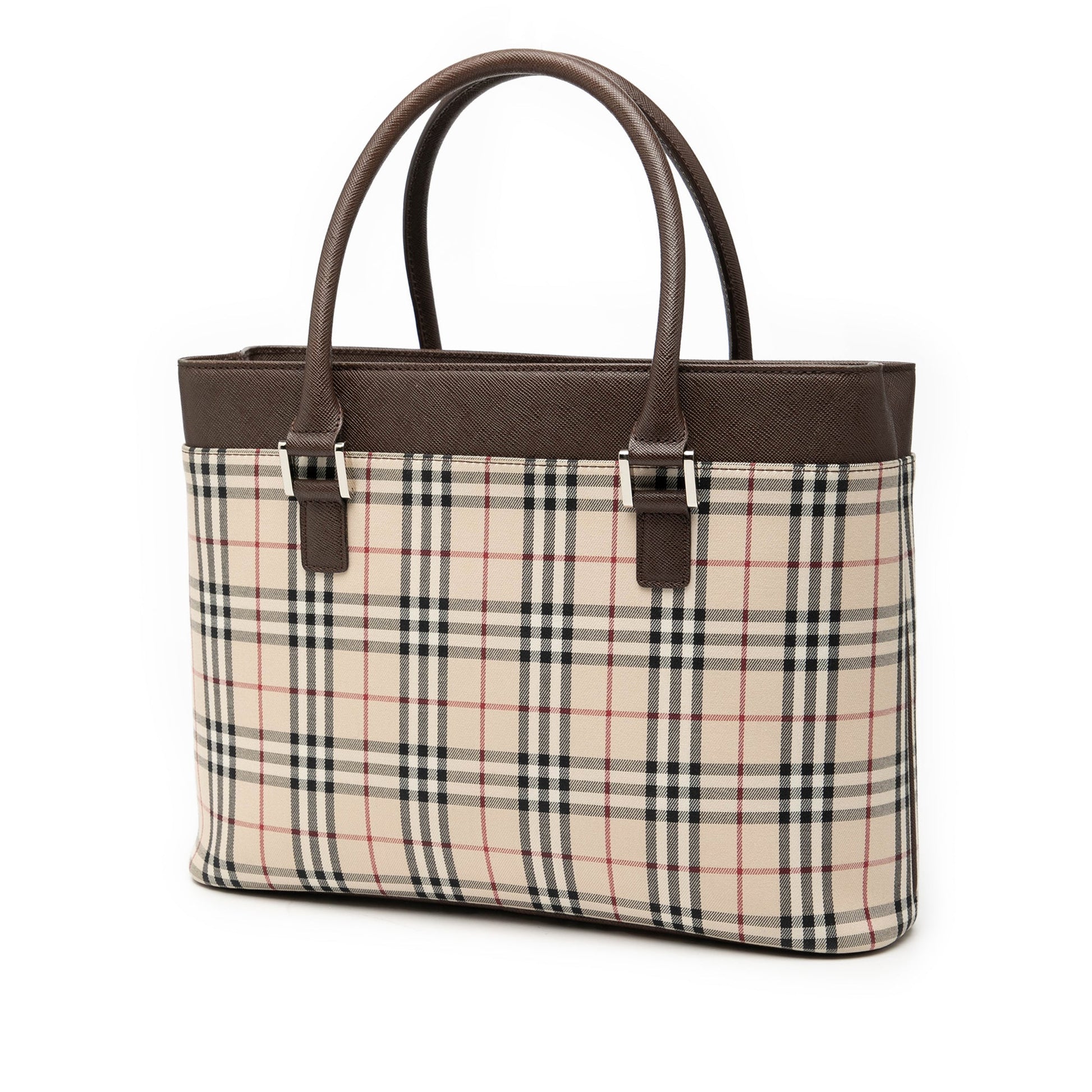Burberry House Check Canvas Tote