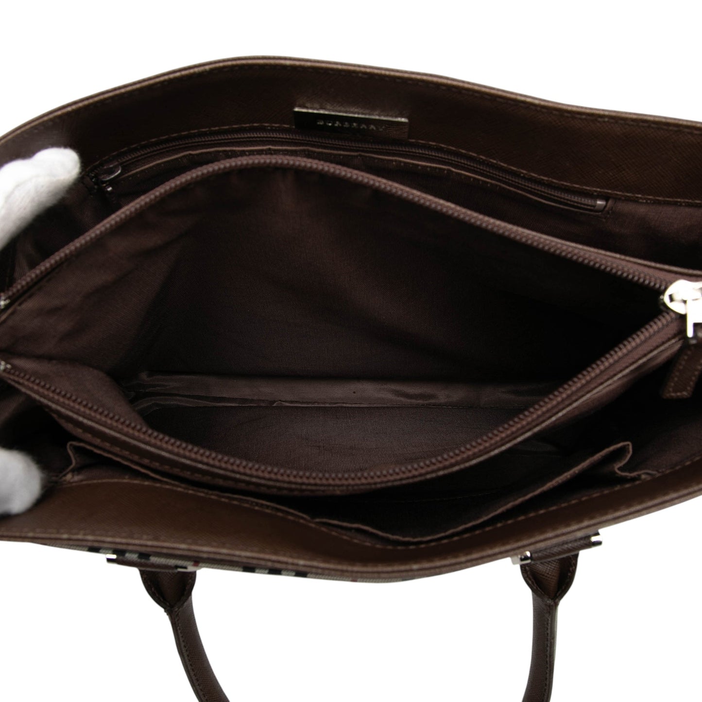 Burberry House Check Canvas Tote