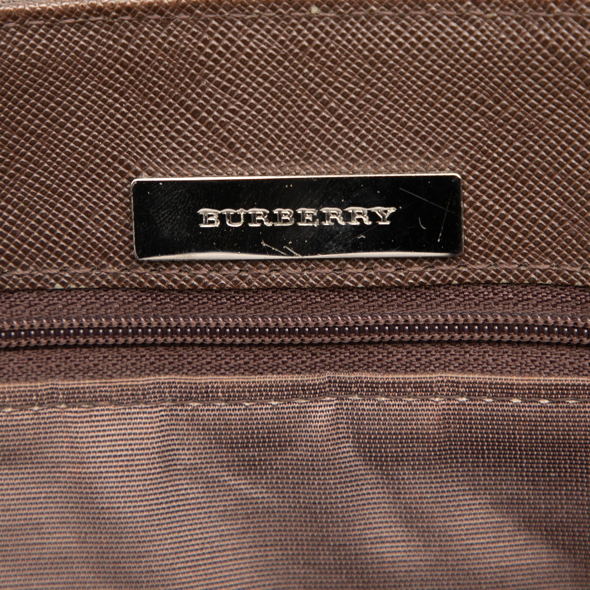 Burberry House Check Canvas Tote