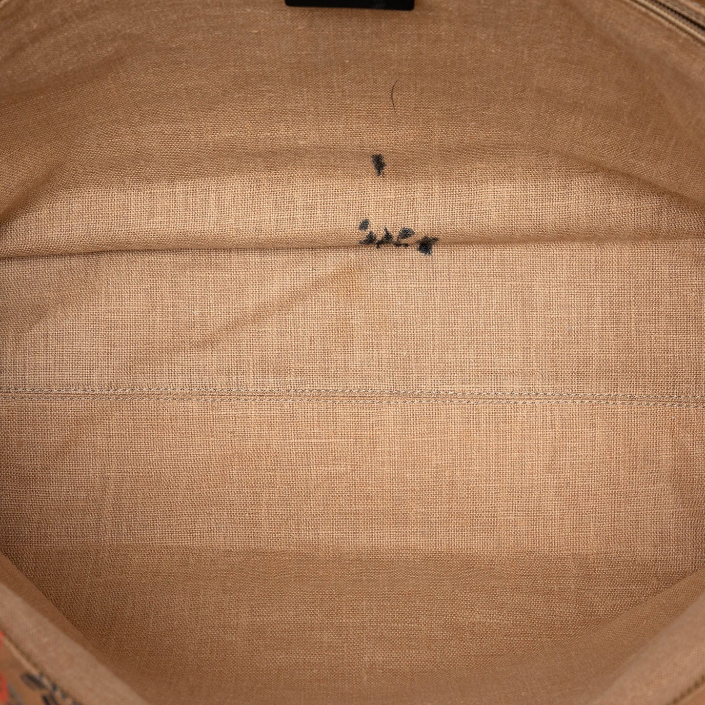 Fendi Medium Multicolore Coated Canvas Graffiti Roll Tote