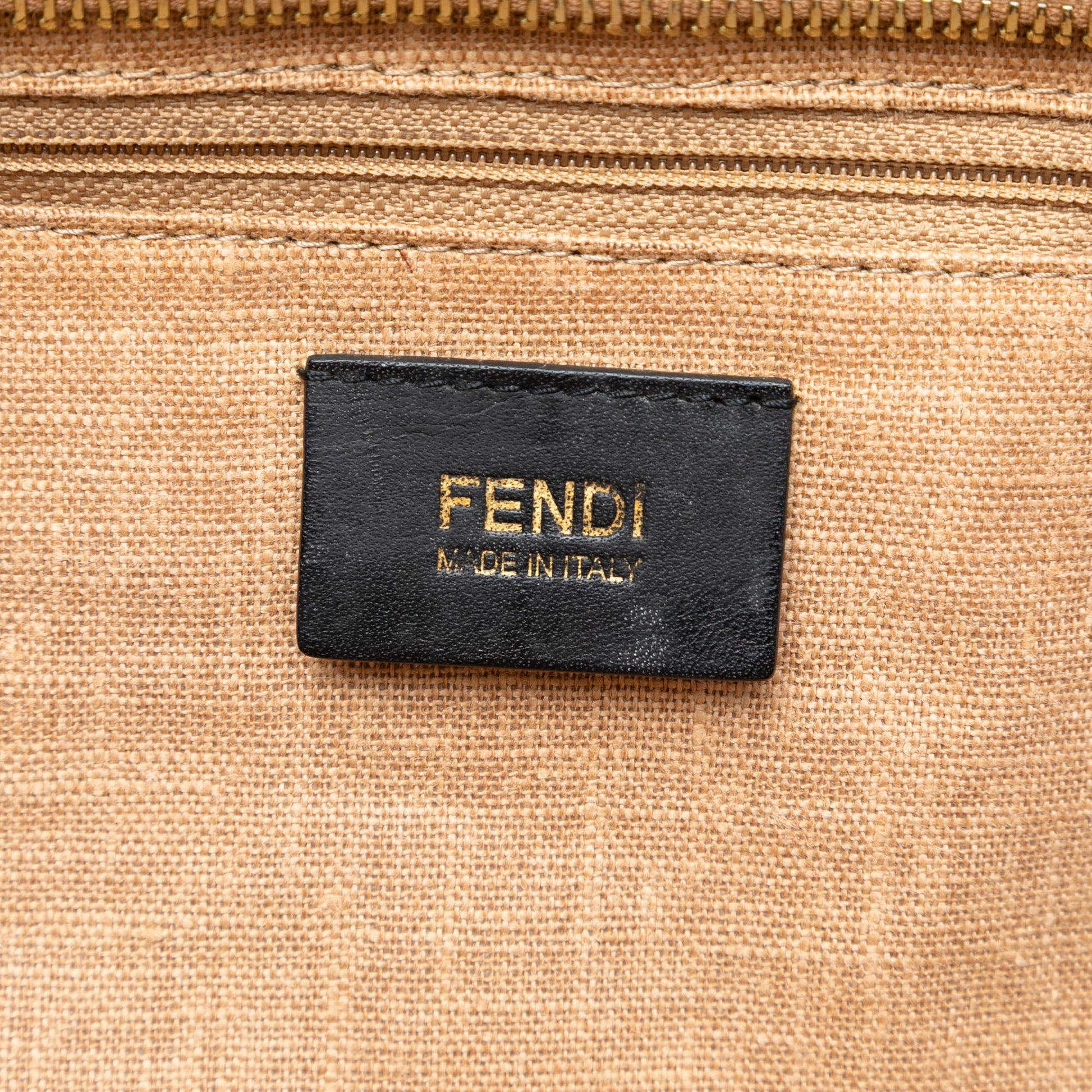 Fendi Medium Multicolore Coated Canvas Graffiti Roll Tote